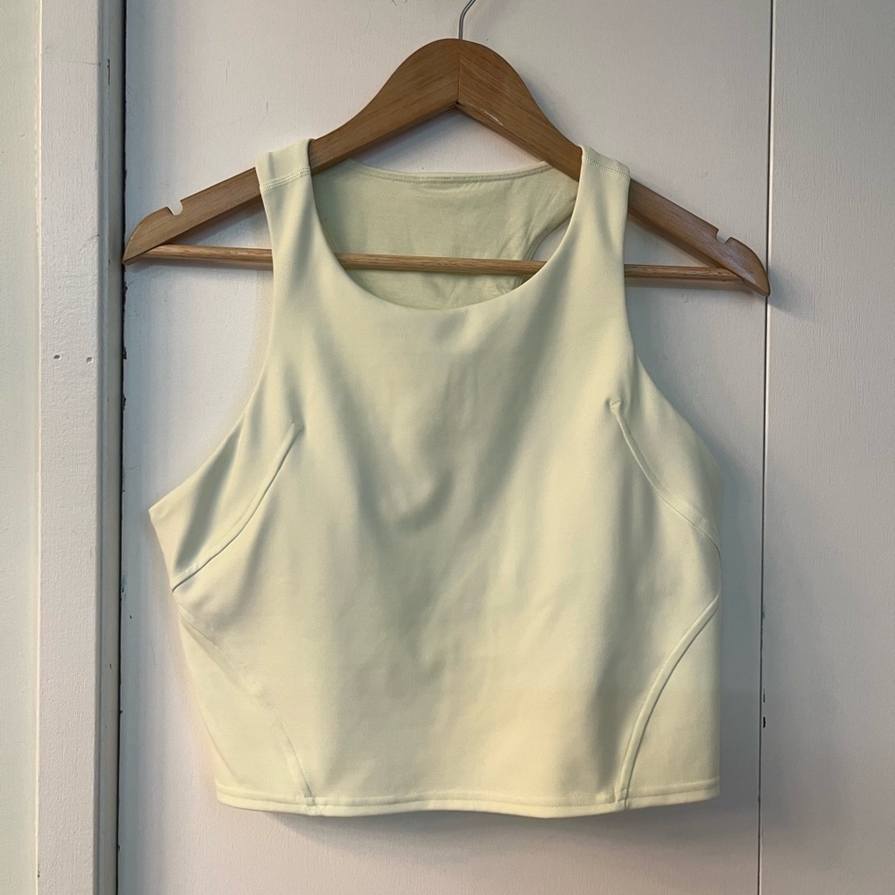 Lululemon Invigorate Training Tank Top 2022- Size 12- Pale Green - Picture 2 of 8